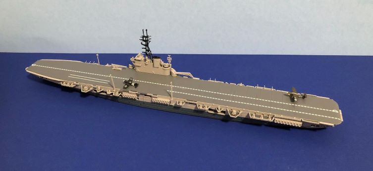 1/700 HMS Colossus 1944-1946 Carrier with Tom's Modelworks Photoetch Parts 